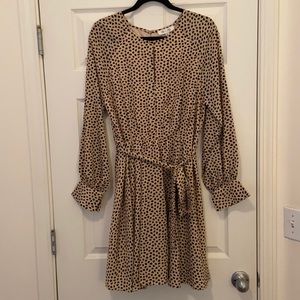 L patterned dress